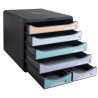 Module de classement Big Box Maxi 6 tiroirs Aquarel