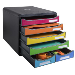 Module de classement Big Box Maxi 6 tiroirs Iderama