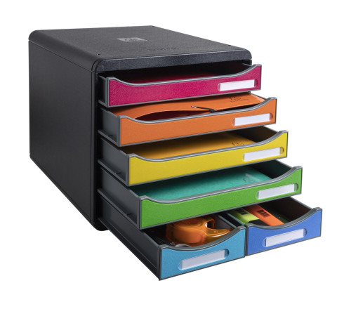 Module de classement Big Box Maxi 6 tiroirs Iderama