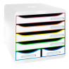 Module de classement Big Box Maxi 6 tiroirs Black Office
