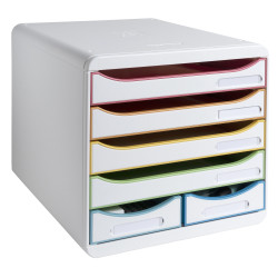Module de classement Big Box Maxi 6 tiroirs Black Office