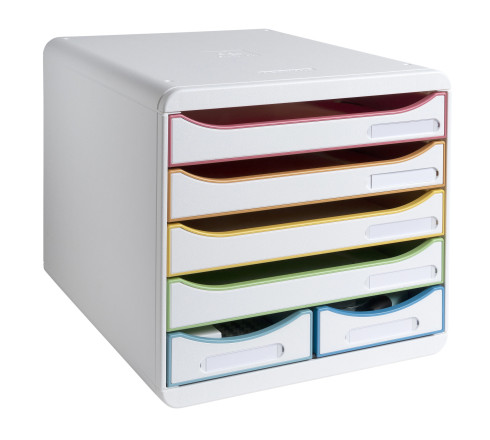 Module de classement Big Box Maxi 6 tiroirs Black Office