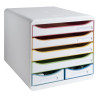 Module de classement Big Box Maxi 6 tiroirs Black Office