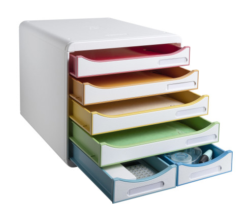 Module de classement Big Box Maxi 6 tiroirs Black Office