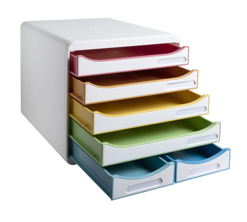 Module de classement Big Box Maxi 6 tiroirs Black Office