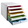 Module de classement Big Box Maxi 6 tiroirs Black Office
