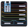 Module de classement Big Box Maxi 6 tiroirs Black Office