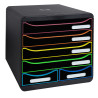 Module de classement Big Box Maxi 6 tiroirs Black Office
