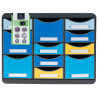 Moule de classement Storebox Multi 11 tiroirs Bee Blue