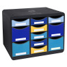 Moule de classement Storebox Multi 11 tiroirs Bee Blue