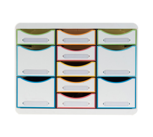 Moule de classement Storebox Multi 11 tiroirs Black Office