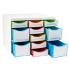 Moule de classement Storebox Multi 11 tiroirs Black Office