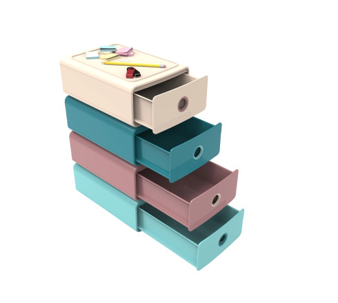 Module de classement Tiny Box 1 tiroir Skandi