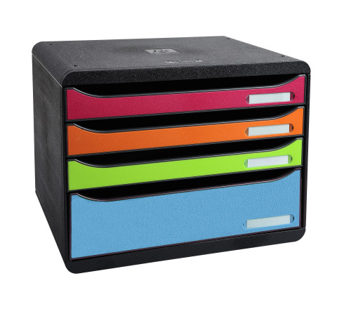 Module de classement Big Box Plus horizon 5 tiroirs Iderama