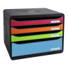 Module de classement Big Box Plus horizon 5 tiroirs Iderama
