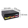 Module de classement Toolbox QI chargeur de batterie - 4 tiroirs Iderama