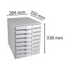 Module de classement The Sytem 8 Office 8 tiroirs