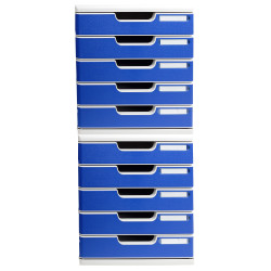 Module de classement Modulo Office 5 tiroirs fermés