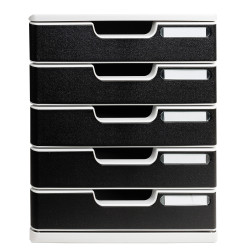 Module de classement Modulo Office 5 tiroirs fermés