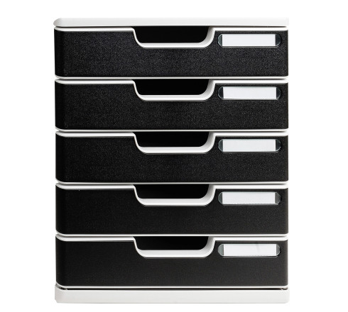 Module de classement Modulo Office 5 tiroirs fermés