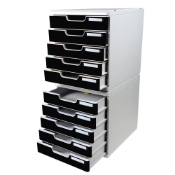 Module de classement Modulo Office 5 tiroirs fermés