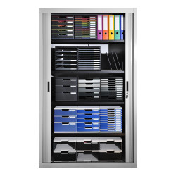 Module de classement Modulo Shades of Grey 5 tiroirs fermés