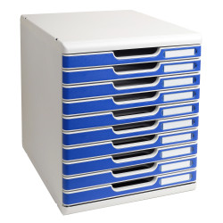 Module de classement Modulo Office10 tiroirs fermés
