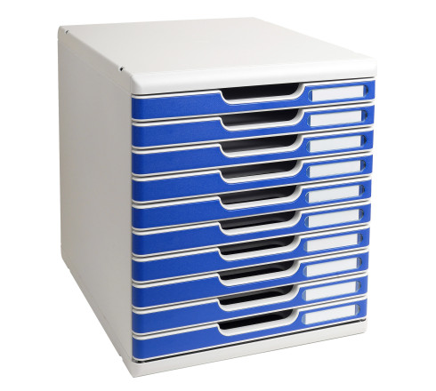 Module de classement Modulo Office10 tiroirs fermés