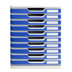 Module de classement Modulo Office10 tiroirs fermés