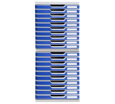 Module de classement Modulo Office10 tiroirs fermés