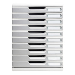 Module de classement Modulo Office 10 tiroirs fermés