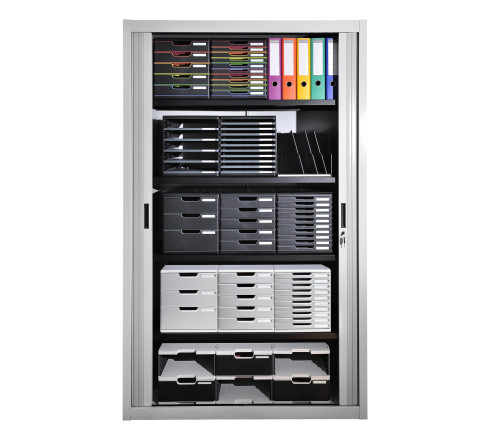 Module de classement Modulo Office 10 tiroirs fermés