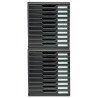 Module de classement Modulo Ecoblack 10 tiroirs fermés