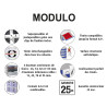 Module de classement Modulo Ecoblack 10 tiroirs fermés