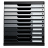 Module de classement Modulo Shades of Grey 10 tiroirs fermés