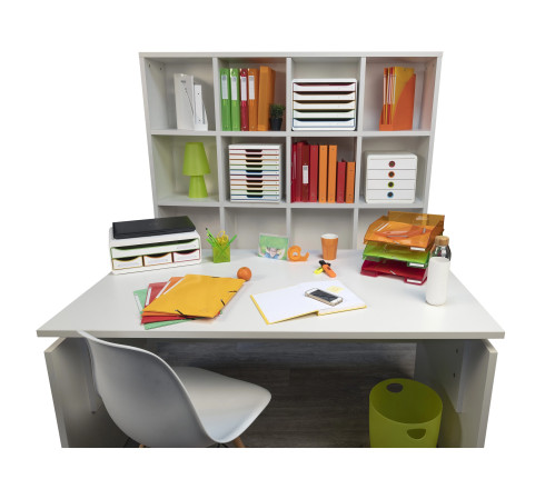 Module de classement Modulo Black Office 10 tiroirs fermés