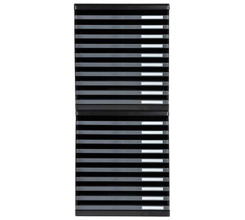 Module de classement Modulo Ecoblack 10 tiroirs ouverts