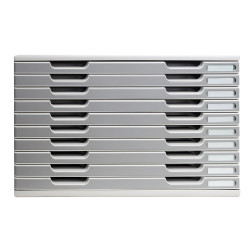 Module de classement Modulo Office 10 tiroirs A3