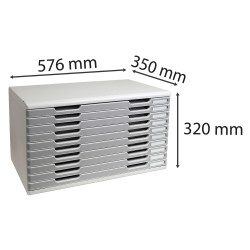 Module de classement Modulo Office 10 tiroirs A3
