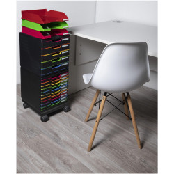 Set à roulettes pour modulos Roller set Office