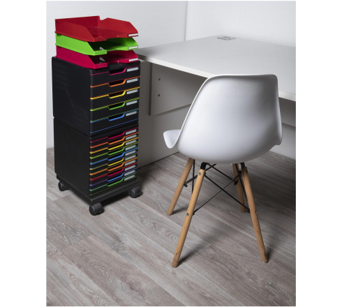Set à roulettes pour modulos Roller set Office