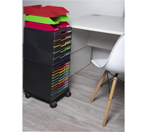 Set à roulettes pour modulos Roller set Office
