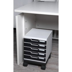 Set à roulettes pour modulos Roller set Office