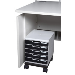 Set à roulettes pour modulos Roller set Office