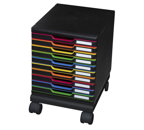 Set à roulettes pour modulos Roller set Office