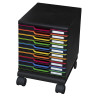 Set à roulettes pour modulos Roller set Office