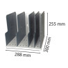 Trieur vertical Modulotop 5 intercalaires