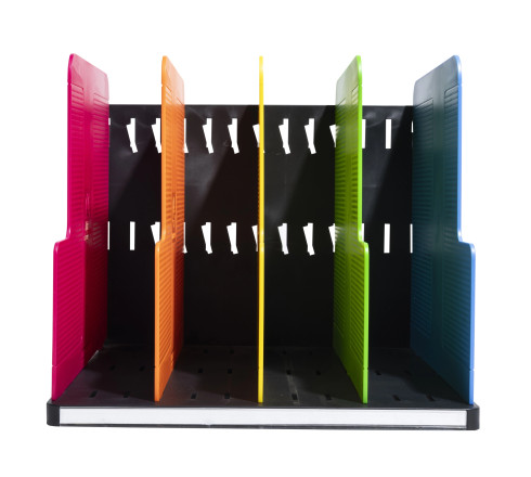 Trieur vertical Modulotop Ecoblack 5 intercalaires