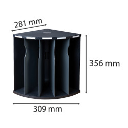 Trieur ergonomique The Corner 1928 5 compartiments