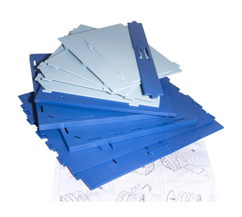 Organiseur de bureau The Organizer Bee Blue